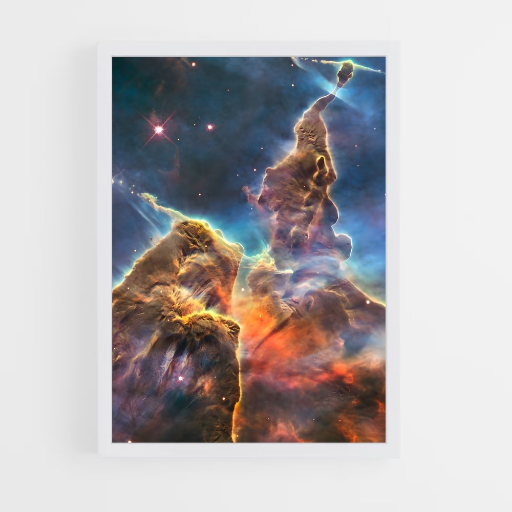Poster L'Aigle de Carina – affiche Nébuleuses (vue 3)